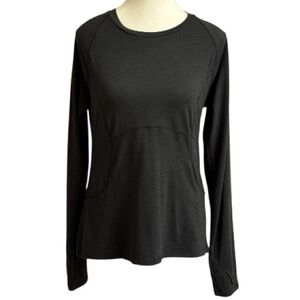 Spyder Active Women’s Black Long Sleeve Performance Top Thumbholes‎ M